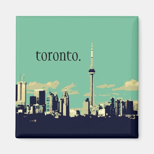 Min stadsmagnet magnet (Framsidan)