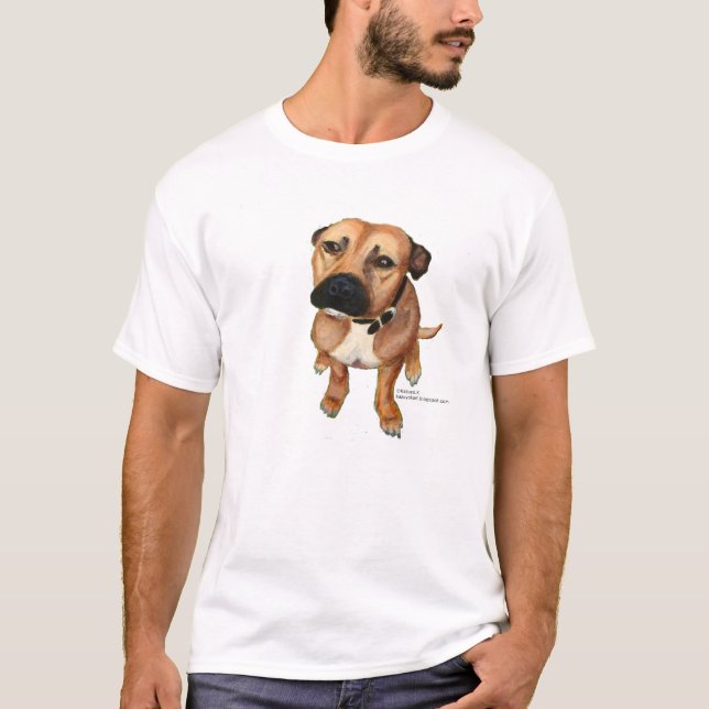 Min Staffy Tee Shirt (Framsida)