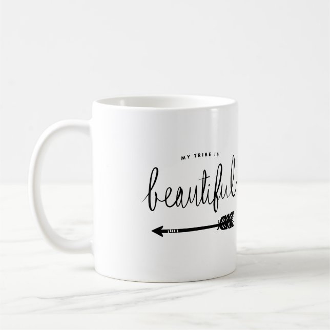 Min stam är denMärkte härliga snyggten Kaffemugg (Vänster)