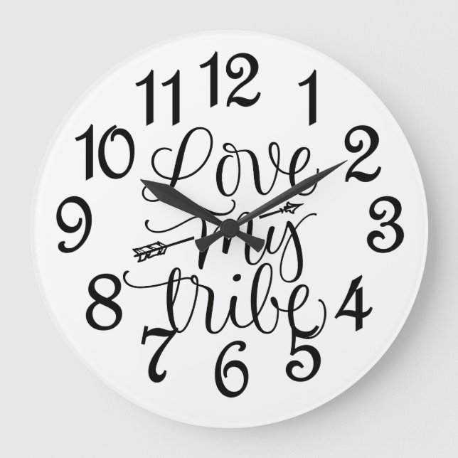 Min stam Kärlek  Stor Klocka (Framsida)