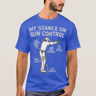 Min ståndpunkt om Gun Control 2:a ändringen T Shirt