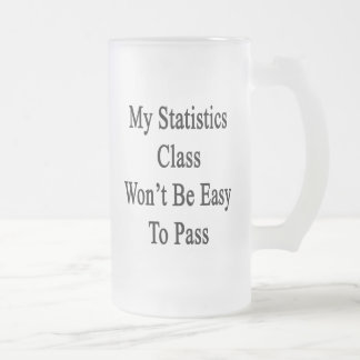 Min statistik klassificerar ska för att inte vara frostat ölglas