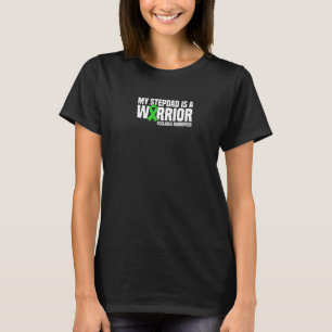 Min Stepdad är en medvetenhet om Warrior Scoliosis T Shirt