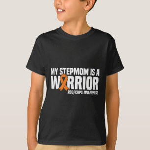 Min Stepmamma är en Warrior Orange Ribbon Rsdcrps T Shirt