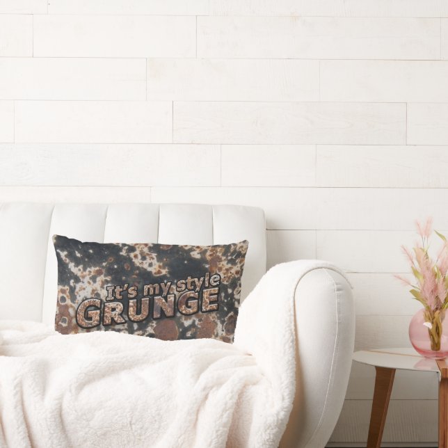 Min Stil GRUNGE Rusty Brev Lumbarkudde (Soffa)