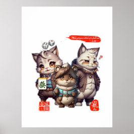 Min Stil mahjong Poster