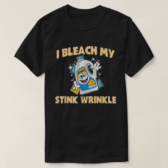 Min Stink Wrinkle Vuxnas Gag Humor Sarkastic T Shirt (Design framsida)