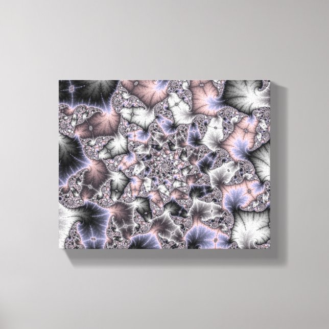 Min stjärna - Fractal Art Canvastryck (Framsida)