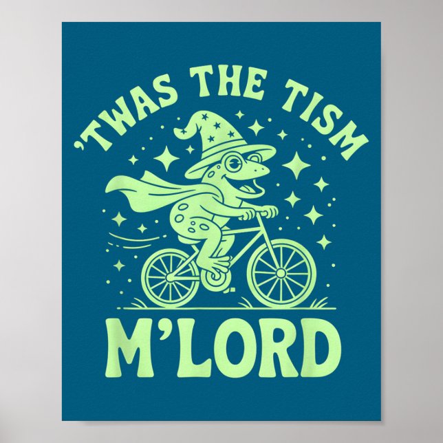 Min stolta var autism M'lord Autism Poster (Framsidan)