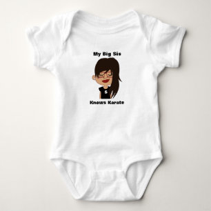 Min stora Syrran känner till Karate... LÄGG TILL D T Shirt