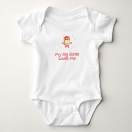 Min stora syster Kärlek Me Baby Bodykostym T Shirt