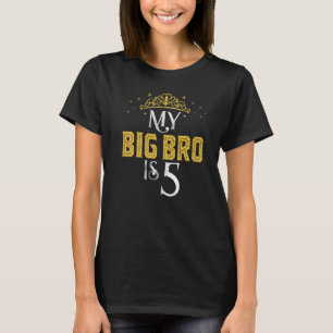 Min stordåd är 5 år gammal 2017 femte broderfågel t shirt