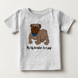 Min storebror är en Pug Syskon Tees Tee