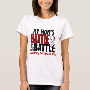 Min strid för 1 mammaBEN/LUNGCANCER Tee Shirt
