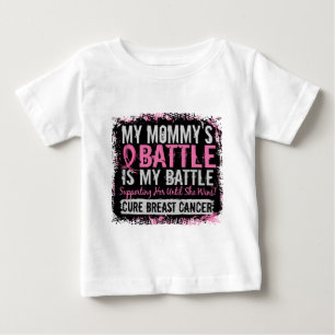 Min strid för 2 bröstcancermammor tee shirt