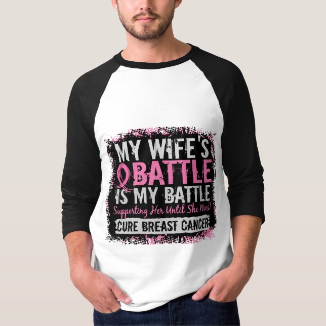Min strid fru för för 2 bröstcancer tee shirt (Framsida)