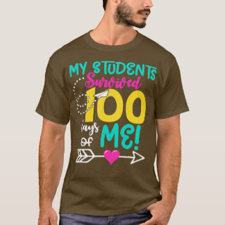 Min Student Överlevt 100 dagar av mig 100 dagar av T Shirt