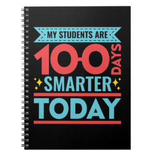 Min Studenter är 100 dagar smartare 100 dagars lär Anteckningsbok