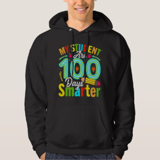 Min studenter är 100 dagar smartare hoodie
