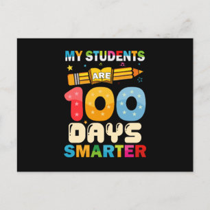Min Studenter är 100 dagar smartare lärare Vykort