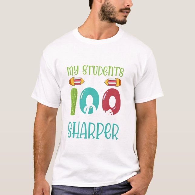 Min Studenter är 100 dagar Vassare 100-dagarsdag i T Shirt (Framsida)