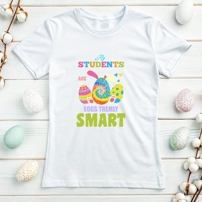 Min Studenter är ägg som är väldigt smarta, Påsk L T Shirt (Skapare uppladdad)