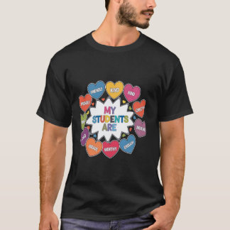 Min Studenter Är Tillräckligt Vänliga Alla Hjärtan T Shirt