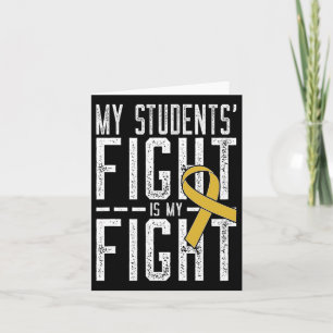 Min Studenter kämpar mot barncancer Kort
