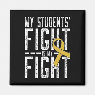 Min Studenter kämpar mot barncancer Magnet
