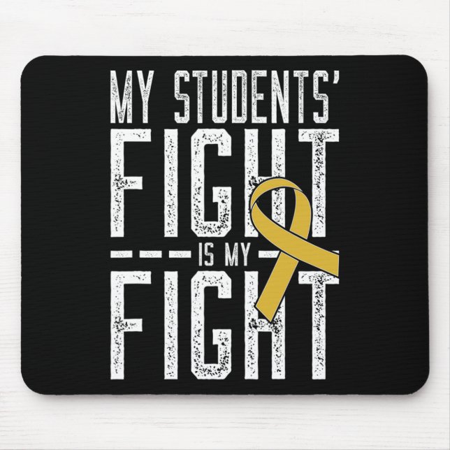 Min Studenter kämpar mot barncancer Musmatta (Framsidan)