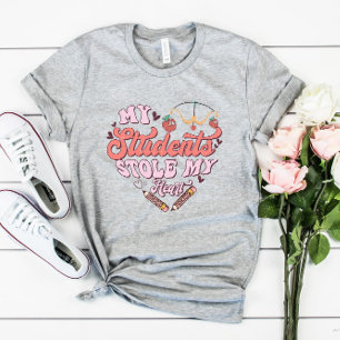 Min Studenter stjäl mitt hjärta Valentine T Shirt