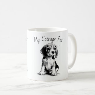 Min stuga Pet-Beagle Kaffemugg