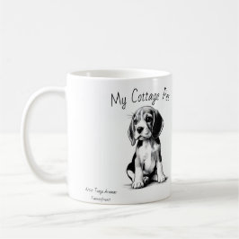 Min stuga Pet-Beagle Kaffemugg