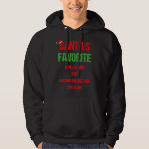 Min stycknings- och kanaliseringsoperatör i Maskin Hoodie