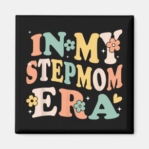 Min styvmamma-era rolig sarkastisk groovy retro ma magnet