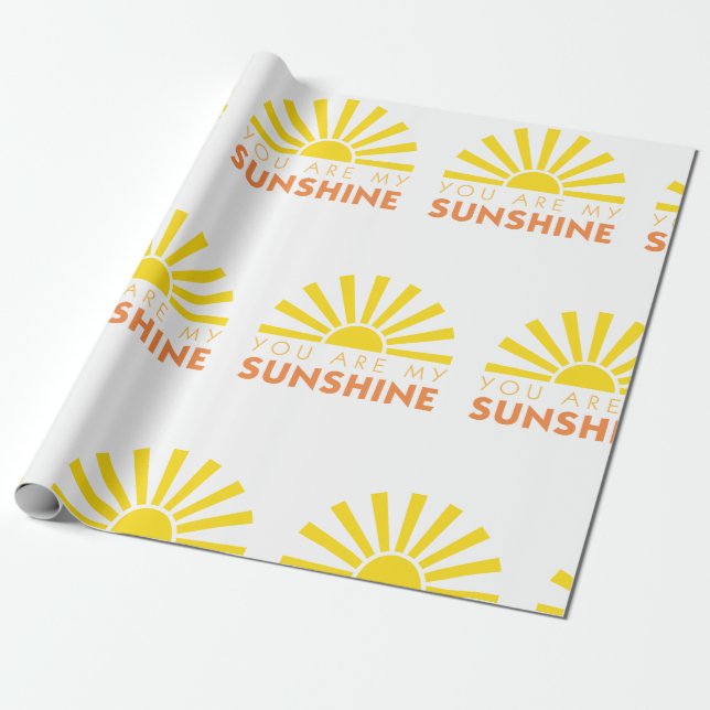 Min Sunshine Presentpapper (Utrullad)