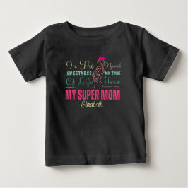 Min Super Mamma Bästa Någonsin T Shirt