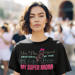 Min Super Mamma Dag Mor Födelsedag T Shirt