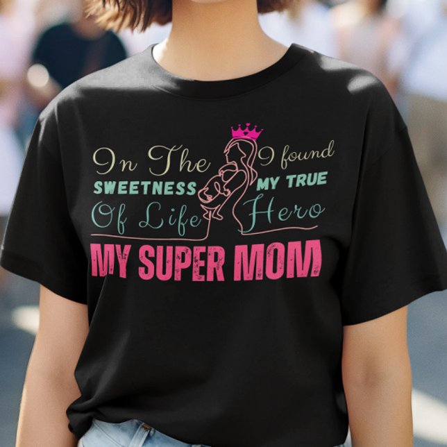 Min Super Mamma Dag Mor Födelsedag T Shirt (Skapare uppladdad)