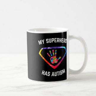 Min superhjälte har autismmedvetenhet  kaffemugg