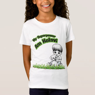 Min superkraft: Am Kelavi! Barn T-shirt