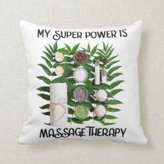 Min superkraft är massage terapi kudde