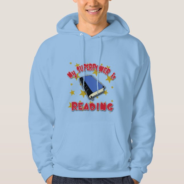 Min supermakt läser munkjacka (Framsida)