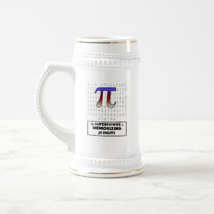 Min supermakt memorerar PI-siffror Sejdel