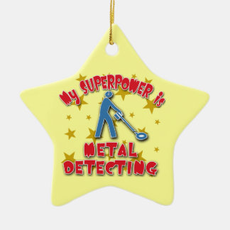 Min Superpower är att avkänna för metall Julgransprydnad Keramik