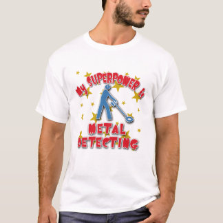 Min Superpower är att avkänna för metall T-shirt