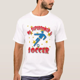 Min Superpower är fotboll T Shirt