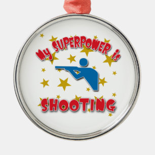 Min Superpower skjuter Julgransprydnad Metall