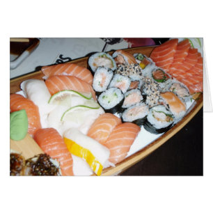 Min Sushidröm Hälsningskort