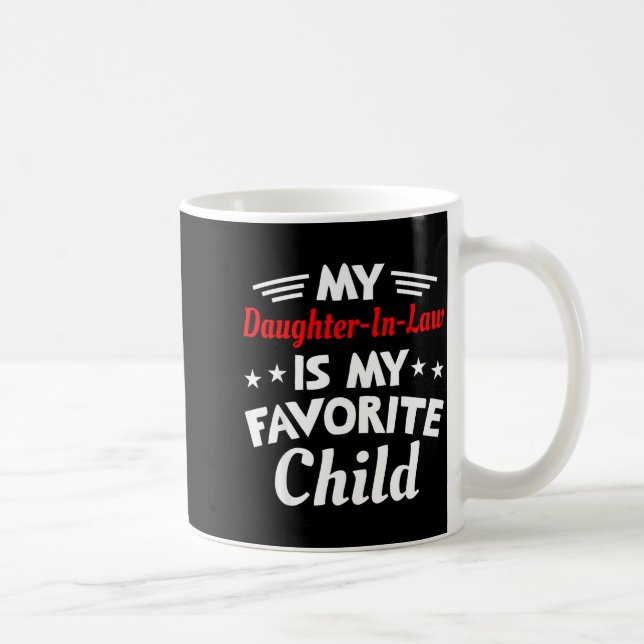 Min svärdotter är min favoritbarnmor kaffemugg (Höger)